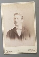 1901 Boston Red Sox MLB RHP Ted Lewis Baseball Cabinet Card 2x 20 Game Winner picture