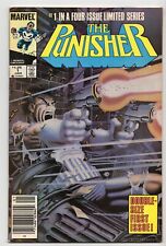 Punisher Limited Series #1 (1986) Newsstand 1st Solo Punisher Series Marvel VF picture