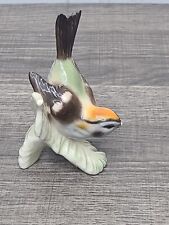 W. GOEBEL Firecrest Bird CV88-1967 Porcelain Figurine~West Germany 4” Read picture