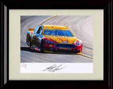 Unframed Joey Logano Autograph Replica Print - Car picture