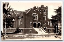Rock Falls IL Railing Splits Steps~United Methodist Episcopal Church~c1927 RPPC picture