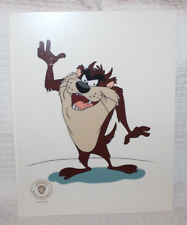 Limited Edition Sericel Taz Tasmanian Devil WB McKimson 1992 Animation Looney picture