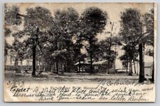 Hanover PA Eichelberger Park By Trout Drug Store To Woodsboro MD Postcard R21 picture