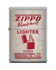 Zippo 82142 vintage zippo box top windproof lighter bradford distressed Lighter picture