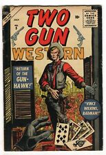 TWO GUN WESTERN #5  VG/F  Atlas Western Classic cover picture