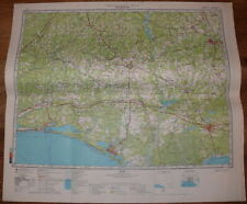 Soviet Topographic Map Tallahassee, Panama City, Dothan, Albany, Florida, USA picture