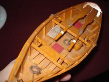 Decorative Rowboat Detailed Wooden Model Home Décor picture