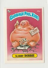 Garbage Pail Kids GPK UK mini Slobby Robbie vintage 1985 British Series 1 picture