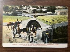 Virgin's Fountain, Nazareth, Israel Postcard ~ Divided Back, Unposted picture