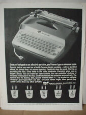 1962 Smith Corona Marchant Electric Typewriter Vintage Print Ad 10024 picture