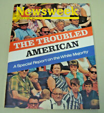 OCT 6 1969 NEWSWEEK magazine TROUBLED AMERICAN picture