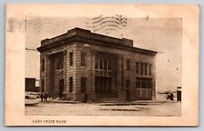 Gary State Bank Gary Indiana IN 1909 Postcard picture