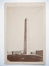 1890s  Antique Cabinet Card Photograph Bunker Hill Monument picture