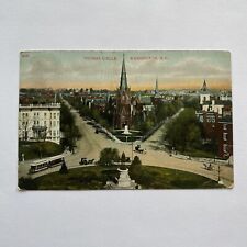 Thomas Circle Washington DC Postcard Posted 1909 picture