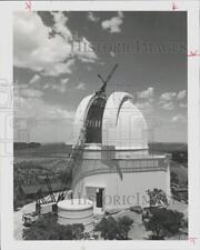 1968 Press Photo Construction at University of Texas McDonald Observatory. picture