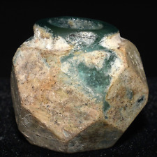 Extremely Rare Ancient Roman Cut Glass Pot Container in Perfect Condition picture