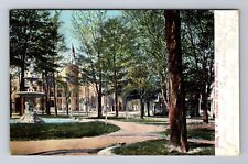 Utica NY-New York, Steuben Park & Armory, Fountain Vintage c1907 Postcard picture