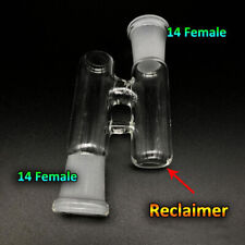 Reclaim Ash Catcher Drop Down Glass Adapter 14mm Female to 14mm Female Lab Glass picture