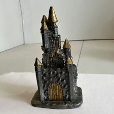 Rare Pewter Vintage Hand Micheal Ricker castle 4” marked 1987 RB Ricker  Heavy picture