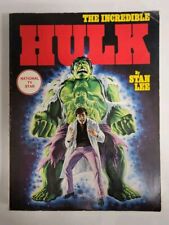 Marvel - THE INCREDIBLE HULK BYVSTAN LEE - 1978 - Oversized - Graphic Novel TPB picture