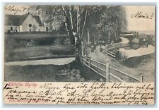 c1910 Rattvik's Church Dalarna County Sweden Posted Antique Postcard picture