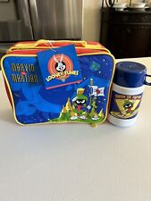 Marvin The Martian Thermos Insulated Lunch Bag With Thermos Vintage Brand New picture