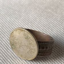 EXTREMELY RARE ANCIENT BRONZE VIKING STYLE RING VERY STUNNING ARTIFACT AUTHENTIC picture