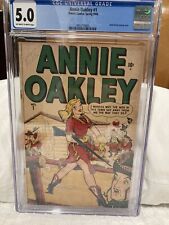 Annie Oakley #1 (Spring 1948, Golden Age) CGC Graded (5.0) picture