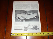 1966 KING MIDGET MOTORS ATHENS OHIO - ORIGINAL VINTAGE ARTICLE picture