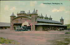 Postcard: Union Depot, Burlington, Vt. picture