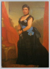 Postcard Queen Liliuokalani Wearing Star Cross Sash of the Knights Grand Cross picture