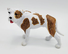 American Bulldog Dog Puppy PVC Plastic Figure Figurine Toy picture