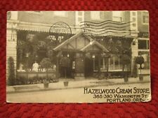 1907. HAZELWOOD CREAM STORE. PORTLAND, OREGON. POSTCARD K3 picture