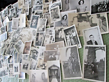 1940s Los Angeles Black and White Photographs Kids/Families/Friends Lot of ~90 picture