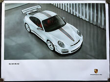 PORSCHE OFFICIAL 911 997 GT3 RS 4.0 PLAN VIEW SHOWROOM POSTER 2011 RARE picture
