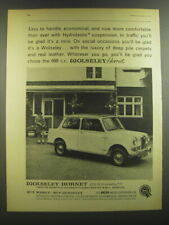 1964 Wolseley Hornet Ad - Easy to handle, economical, and now more comfortable picture
