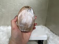 Flashy Peach Moonstone Freeform, Ethically Sourced picture