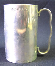 Christofle Monsieur Madame Double Sided Vintage Jigger Silverplate , very rare picture