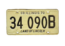 ILLINOIS 1970  -  (1) vintage Truck license plate picture