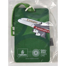 Expo 2020 Dubai Emirates Airlines Luggage Tag Green New picture