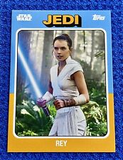 🌟Star Wars Jedi REY Overcomes Odds🌟2024 Topps TBT Card #43 +Extras (see pics) picture