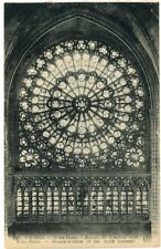 Cathédrale Notre-Dame de Paris, Rosace Of The North Transept Postcard picture