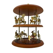 Princeton Gallery Carousel Stand and 12 Birthstone Horses Assembly Required picture