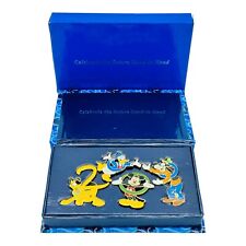 Walt Disney World 2000 Celebrate The Future Hand In Hand Set Of Fad Four 4 Pins picture