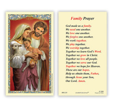 Laminated Holy Family Prayer Blessing Holy Prayer Card Catholic Christian picture