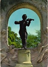 View of Johann Strauss Monument, Vienna's City Park, Vienna, Austria Postcard picture