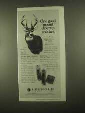 1997 Leupold Mounts Ad - One Mount Deserves Another picture