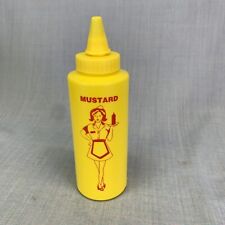 Vintage Mustard Bottle Pinup Girl picture