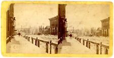 VERMONT SV - Brattleboro Street Scene - DA Henry 1870s picture