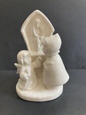 Goebel Two Girls With Blessed Virgin Excellent Condition Great For Child Bedroom picture